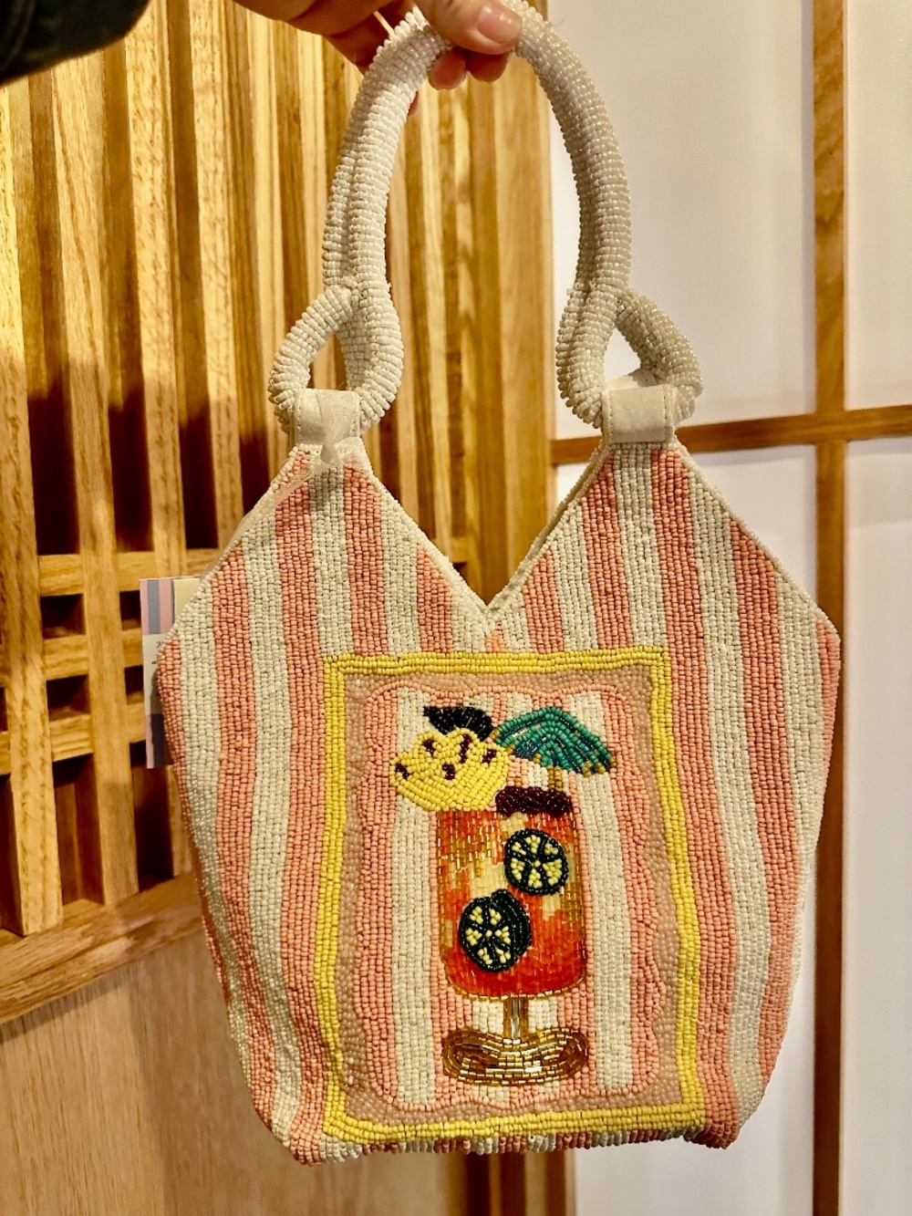 Summer drinks cocktails beautiful beaded bags viral tiktok